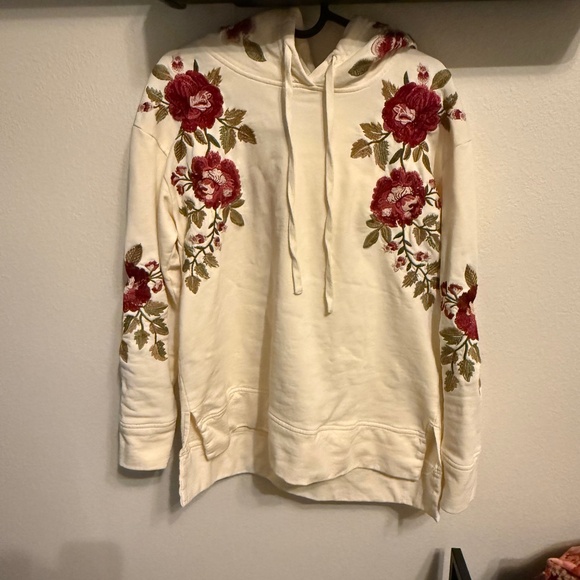 Johnny Was Tops - MEHDI HOODED SWEATSHIRT TUNIC